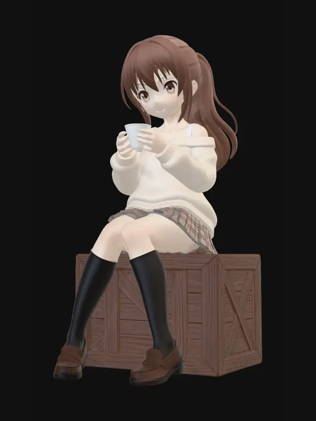 3D model for Cozy Library Tea Break