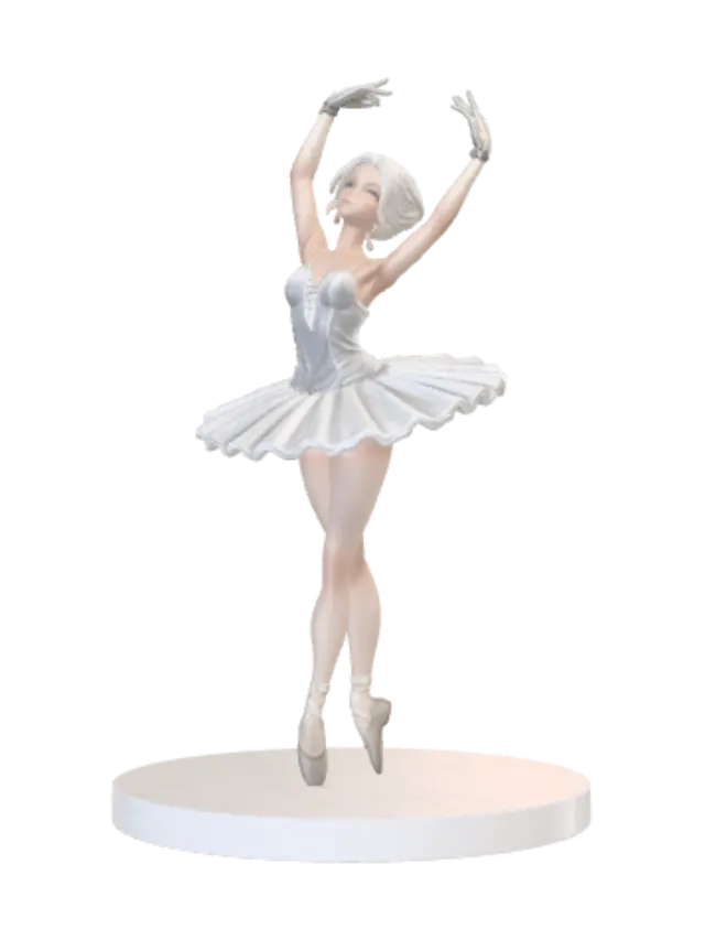 3D model for Ivory Ballerina