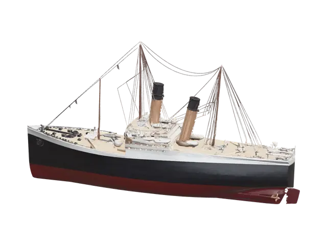 3D model for Realistic Titanic Bow