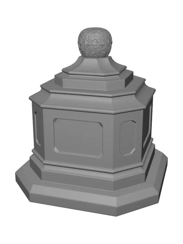 3D model for Trophy Base