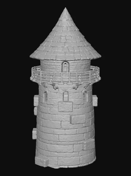 3D model for Stone Watchtower