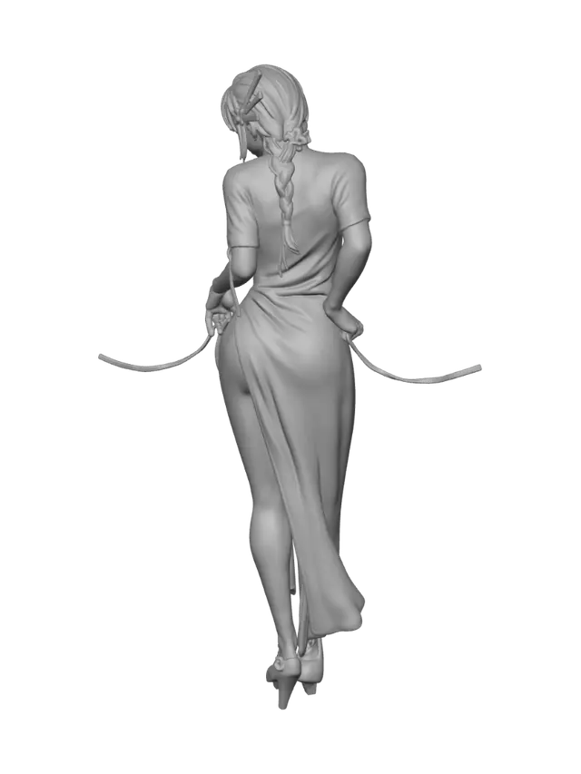 3D model for Gilded Crimson Reverie