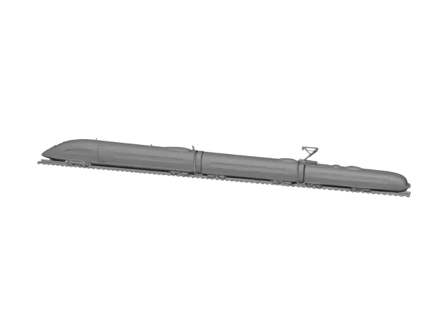 3D model for Catch High-Speed Train