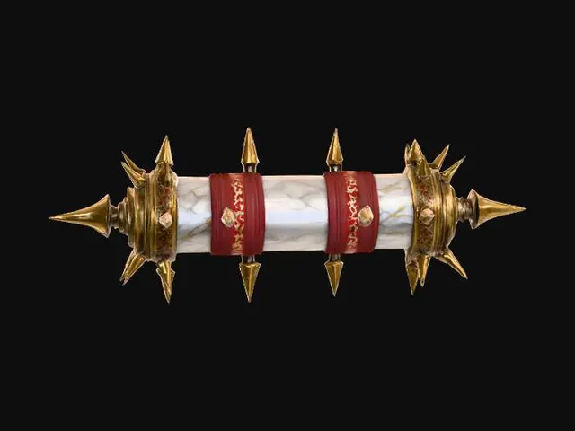 3D model for LONG POLE of Spikes