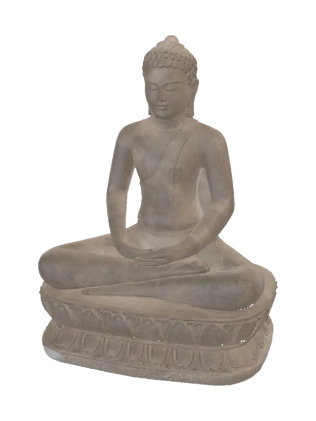 3D model for Serene Buddha in Meditation