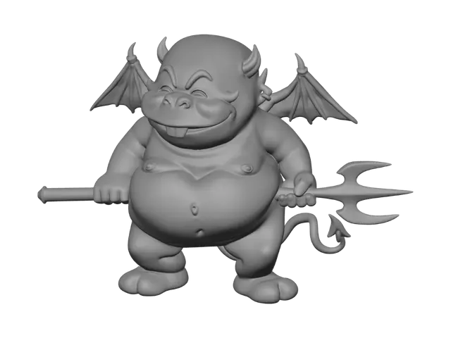 3D model for Red Devil with Trident