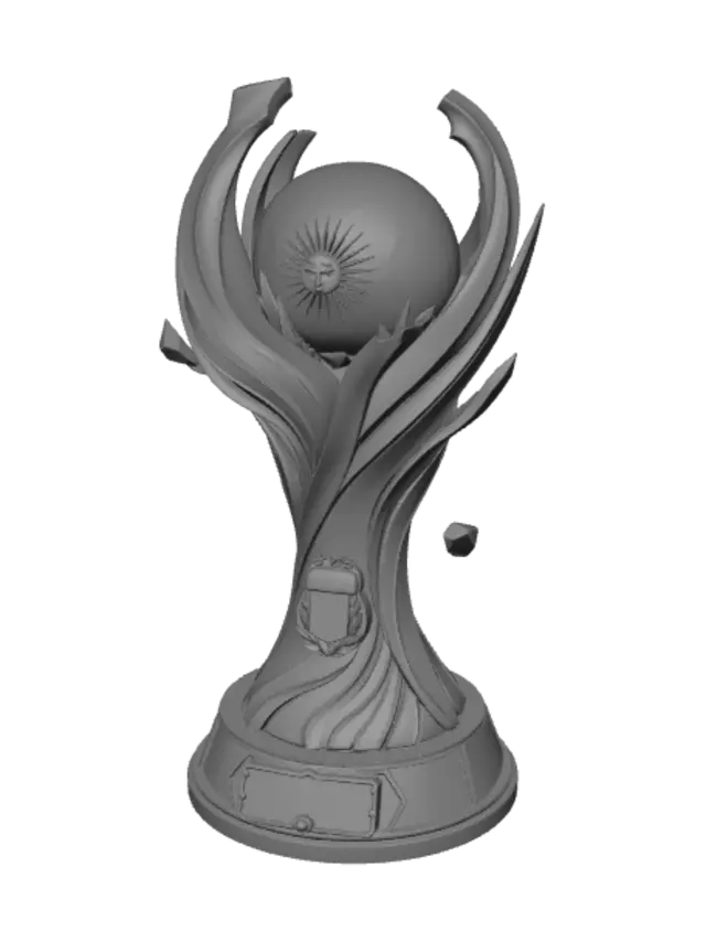 3D model for Solar Crown of the World Cup