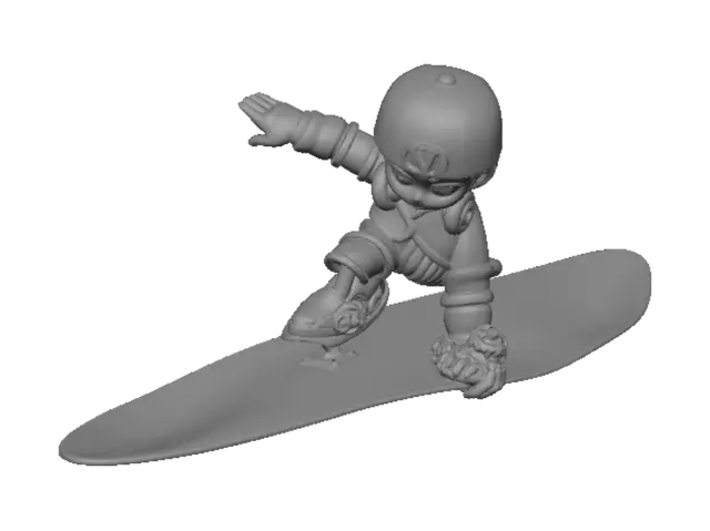 3D model for Little Skater