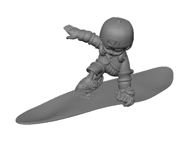 3D model for Little Skater