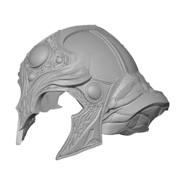 3D model for Regal Helm of the Crystal Guardian