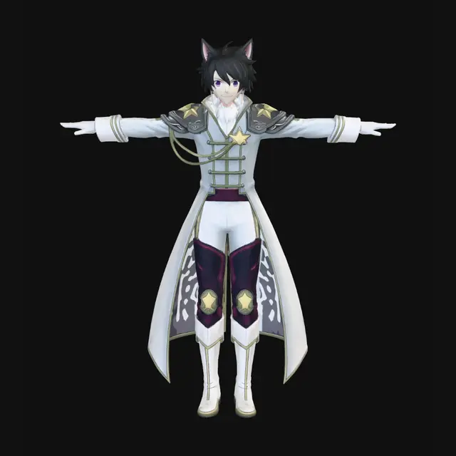 3D model for Starbound Knight
