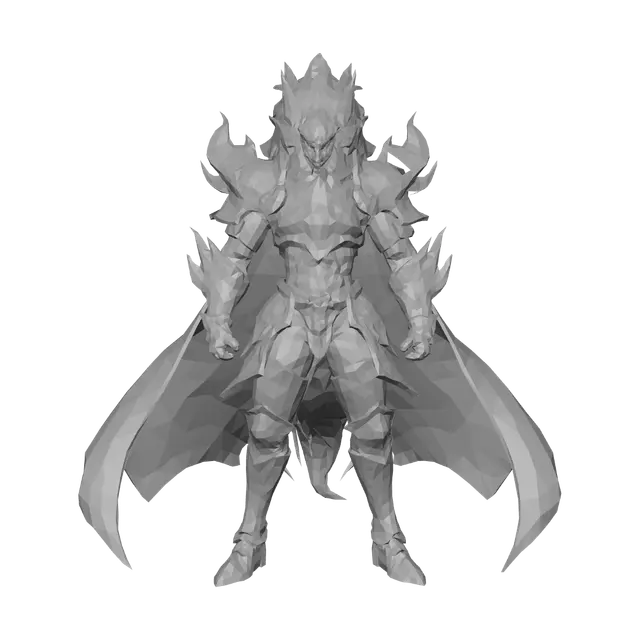 3D model for Verdant Flame Paladin