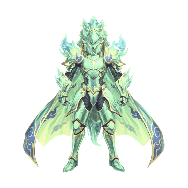 3D model for Verdant Flame Paladin