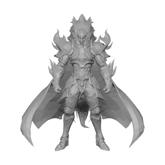 3D model for Verdant Flame Paladin