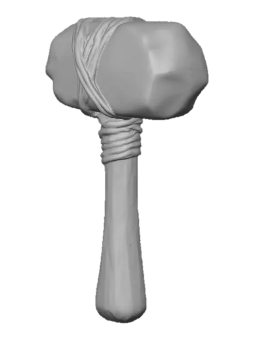 3D model for Stone Hammer