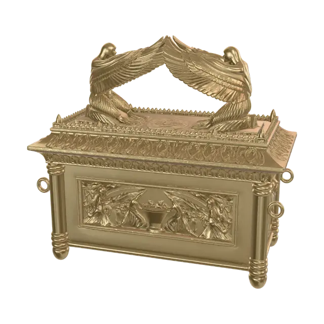 ark-of-covenant-3d - Finish 3D model, vytvořený pomocí AI
