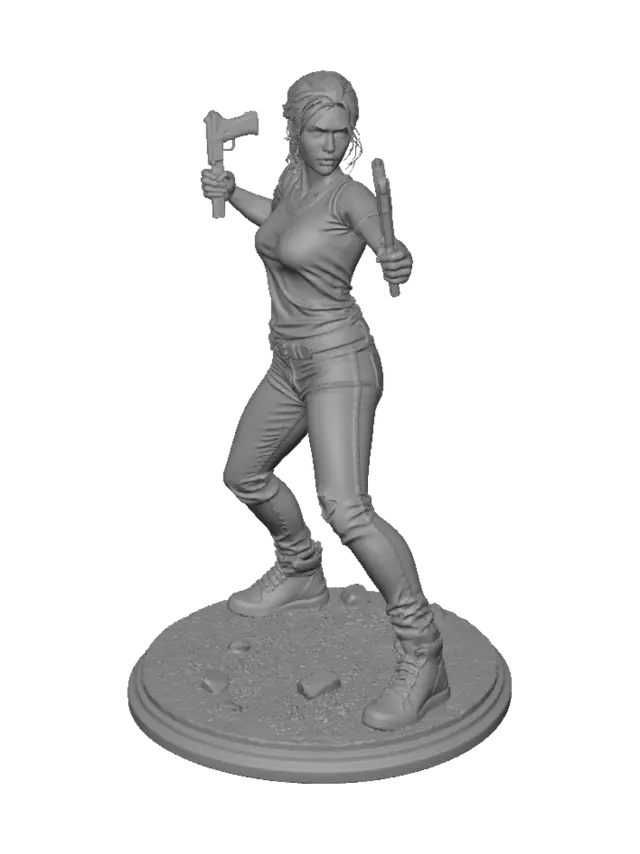 3D model for Duel-Wielded Resolve
