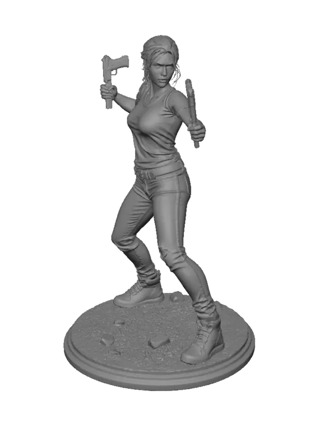 3D model for Duel-Wielded Resolve