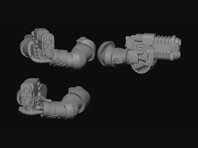 3D model for Cosmic Arm Cannon