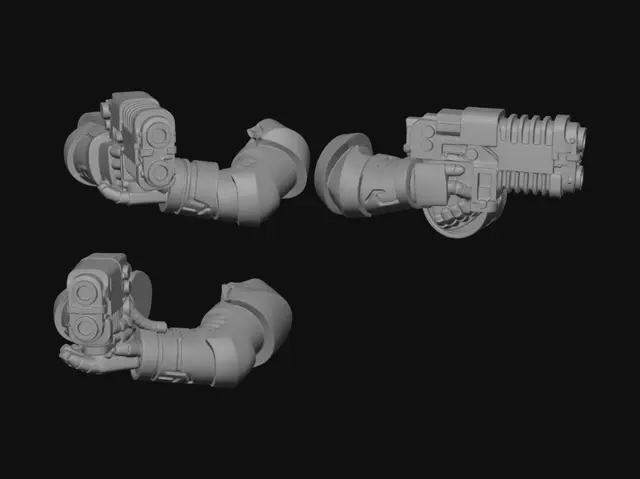 3D model for Cosmic Arm Cannon