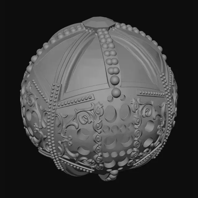 3D model for Ornate Filigree Sphere