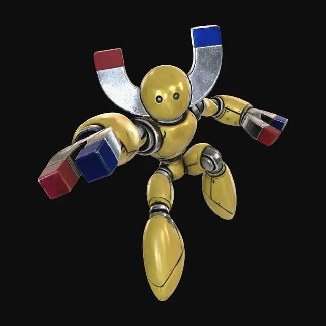 3D model for Golden Acrobat
