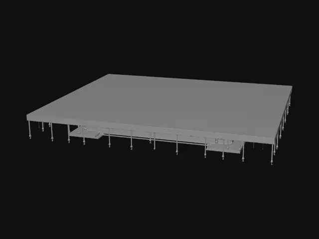 3D model for Springtime Plowed Field in a Rural Village