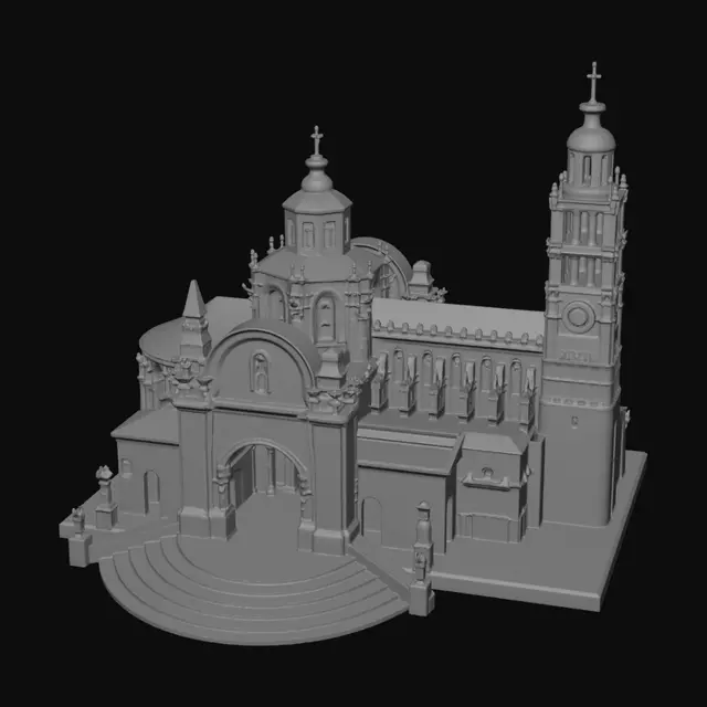 3D model for Catedral de Tarazona
