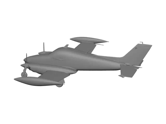 3D model for Ornate Cessna