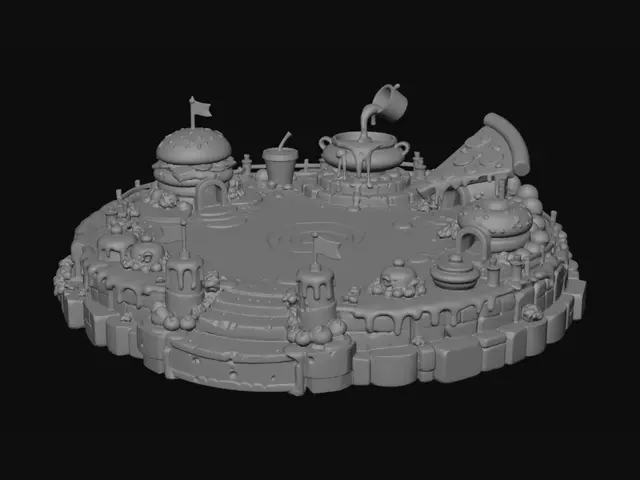 3D model for Flavor Island