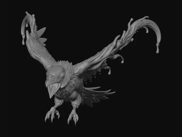 3D model for Neon Rune Rat