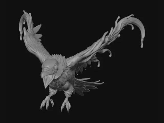 3D model for Neon Rune Rat