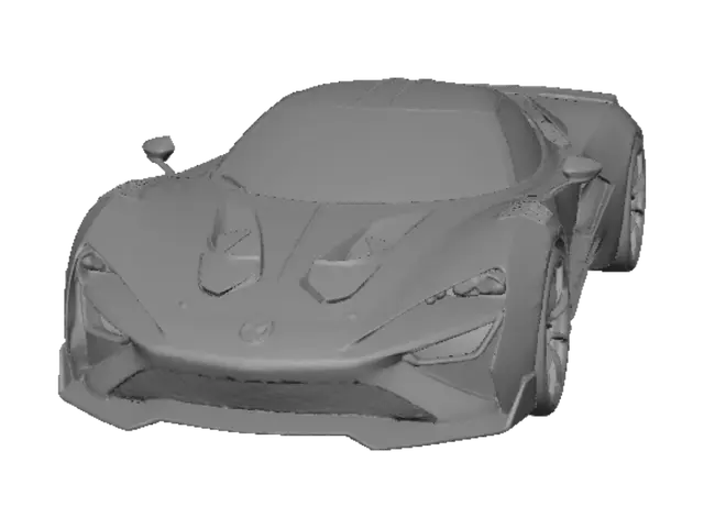 3D model for Süper araba