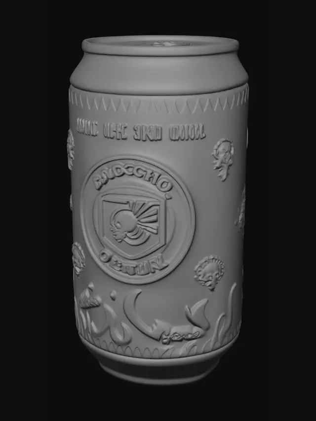 3D model for Deadshot Daiquiri can