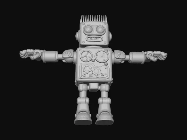 3D model for Steampunk Automaton