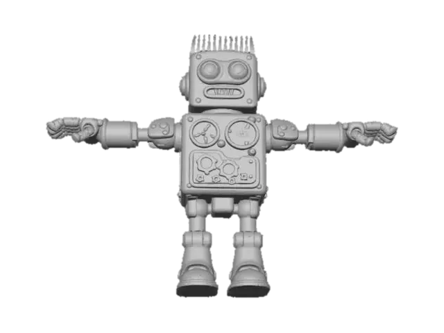 3D model for Steampunk Automaton