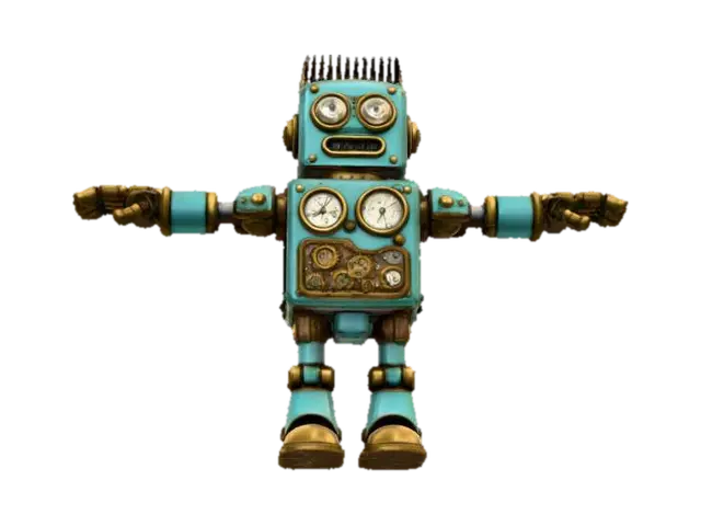 3D model for Steampunk Automaton