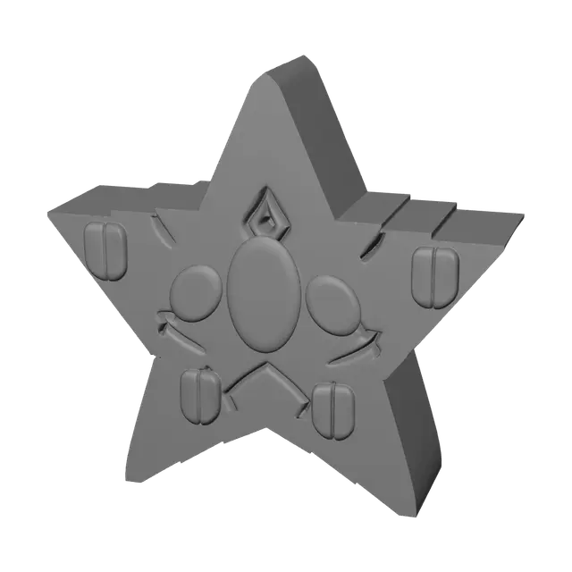 3D model for Modern Mario Star