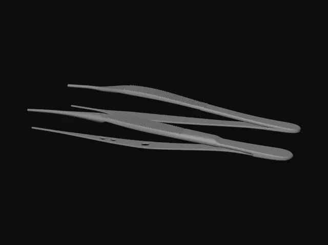 3D model for Surgical forceps