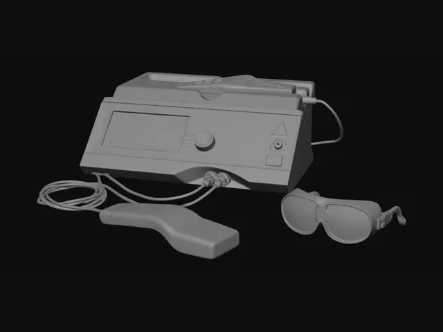 3D model for Physiomed LAS-Expert Laser Therapy System