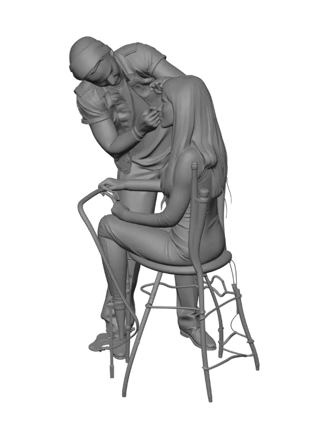 3D model for Makeup Artist at Work