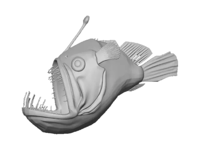 3D model for Anglerfish