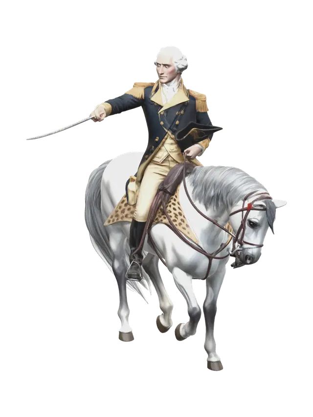 3D model for Realistic Georgewashington