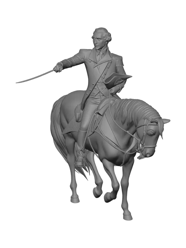 3D model for Realistic Georgewashington