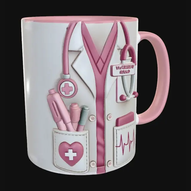 3D model for Pink Scrubs Mug