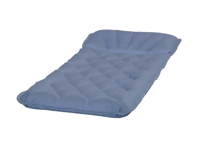 Blue quilted sleeping pad - Padded-3D-modell, genererad av AI