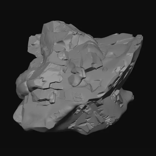 3D model for Electric Ice Fragment