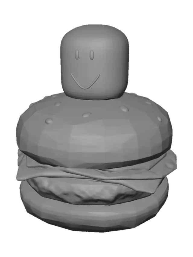 3D model for Happy Hamburger