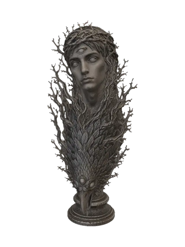 3D model for Rootbound Muse