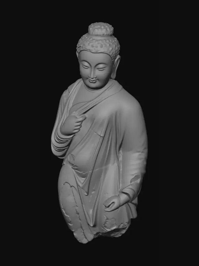 3D model for Terracotta Buddha